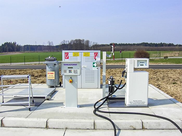 Tanktechnik Flugbenzin